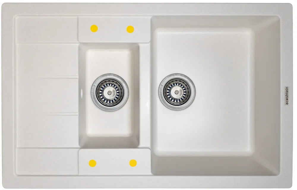 Фото товара: Ecoshtein RECHTECK 781.5, мойка, гранит, латте