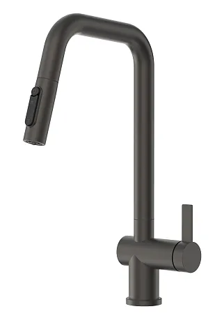 Фото товара: GRANULA 7273 смеситель, графит матовый