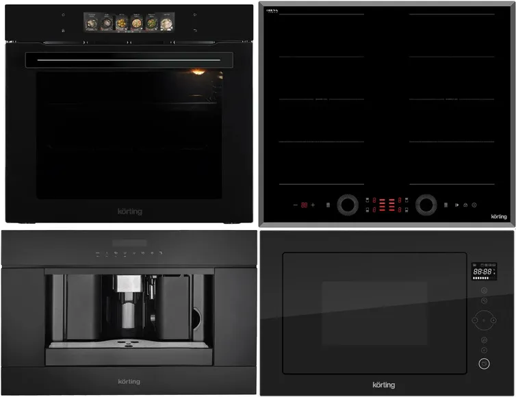 Фото товара: KORTING HIB 68700 B QUADRO + OKB 9261 CPGN + KMI 825 TGN + KCM 9200 BG