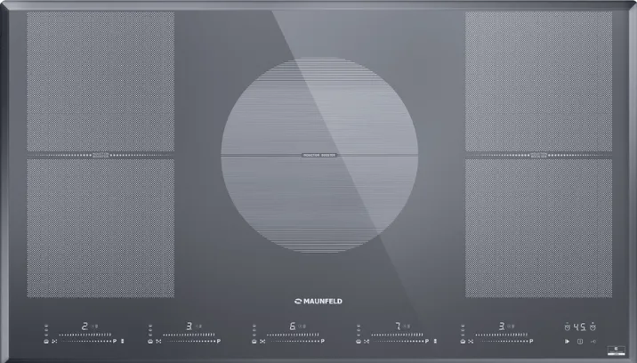 Фото товара: Maunfeld CVI905SFLGR индукционная поверхность