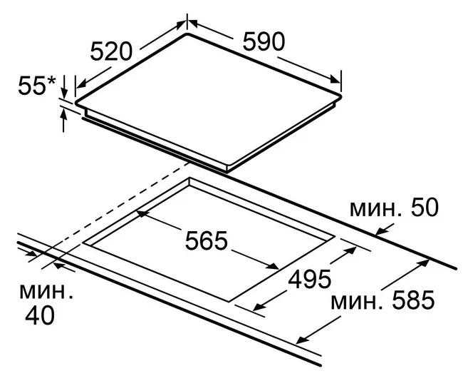 Схема встраивания