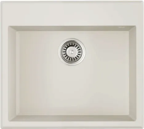 Фото товара: Omoikiri Tedori 57-WH, мойка, гранит, белый