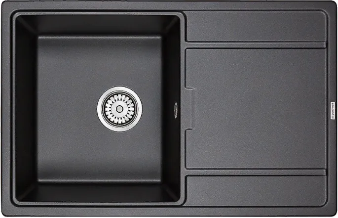 Детальное фото товара: Paulmark FLUGEN 50-780, мойка, гранит, черный