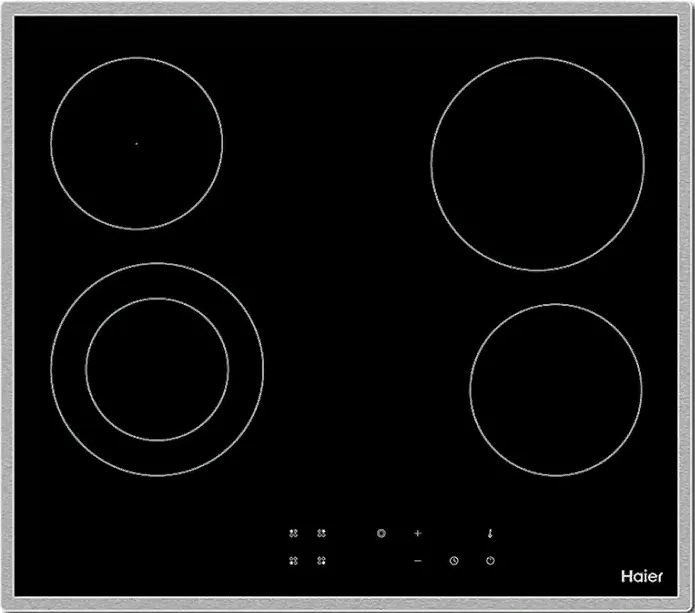 Фото товара: Haier HHX-C64DFB стеклокерамическая поверхность