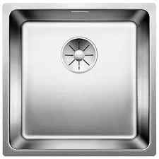 Фото товара: Blanco Andano 400-U, мойка, нержавеющая сталь с зеркальной полировкой, без клапана-автомата
