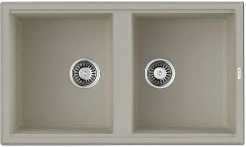 Детальное фото товара: Omoikiri Tedori 86-2-EV, мойка, гранит, эверест