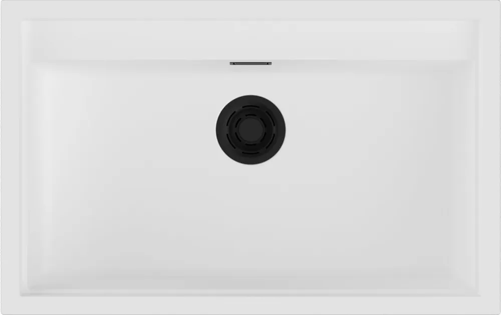 Детальное фото товара: Omoikiri Sintesi 79-WH, мойка, керамика, белый