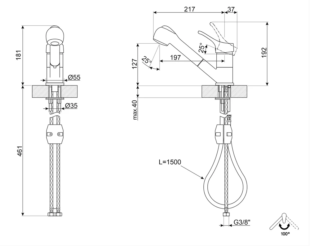 Схема встраивания