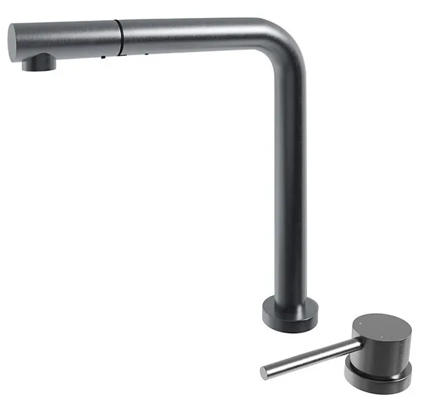 Фото товара: Emar EC-7027 PVD Dark, смеситель, черный