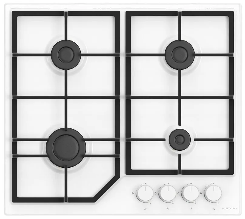 Фото товара: HISTORY HGE 640M FWH газовая поверхность