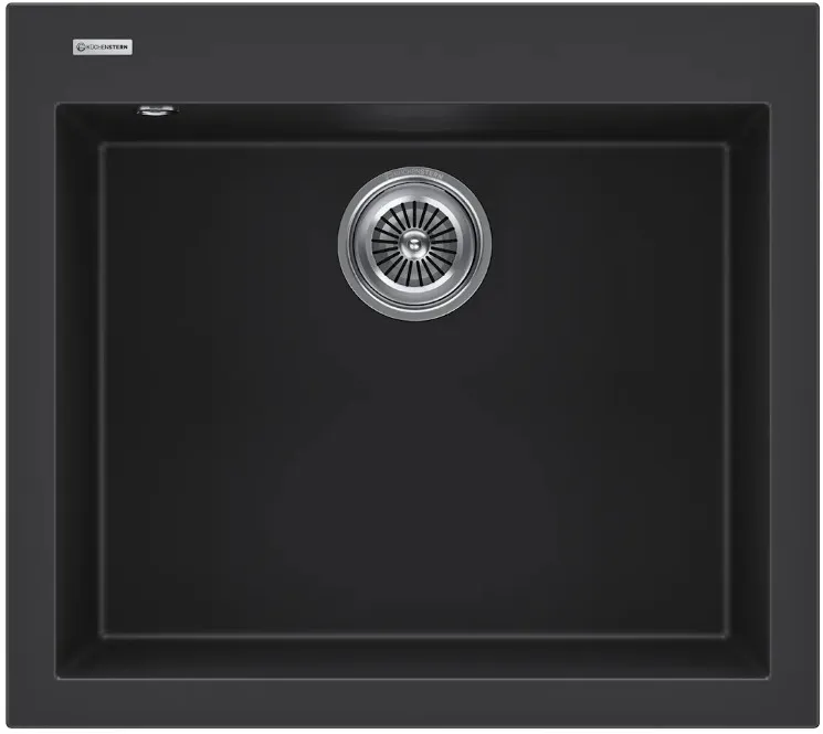 Фото товара: KUCHENSTERN OBEN 60, мойка, гранит, черный