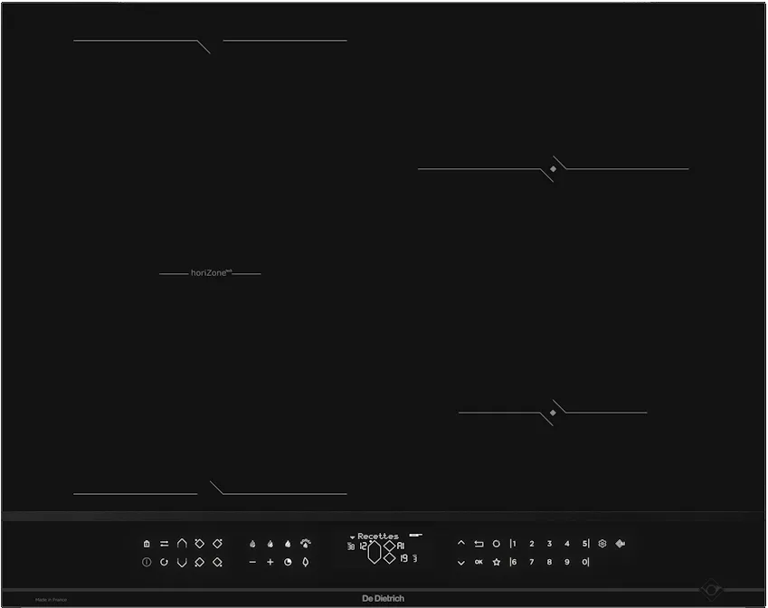 Фото товара: De Dietrich DPI4432B индукционная поверхность