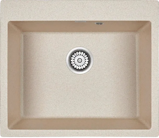 Детальное фото товара: Paulmark KANTE 60, мойка, гранит, бежевый