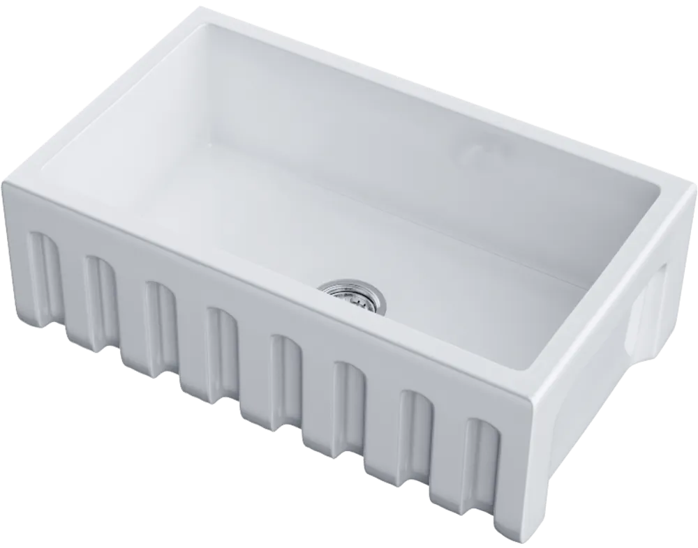 Детальное фото товара: Omoikiri Mikura 76-WH Glossy, мойка, керамика, белый глянцевый