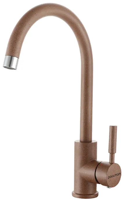 Фото товара: Paulmark HOLSTEIN, смеситель, гранит, терракот