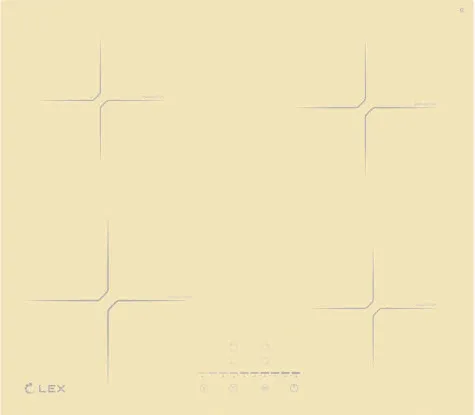 Фото товара: LEX EVI 640-2 IV индукционная поверхность