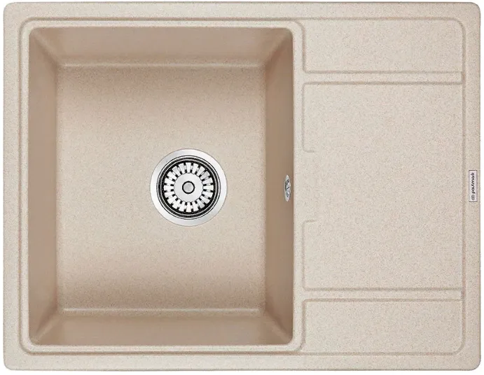 Детальное фото товара: Paulmark FLUGEN 50-650, мойка, гранит, бежевый
