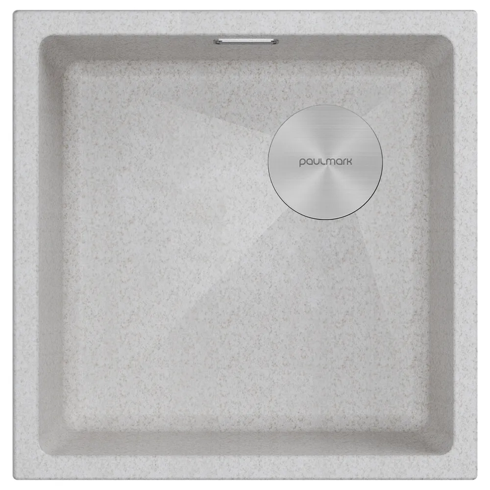 Фото товара: Paulmark LUMI 45UNI-SKEW, мойка, гранит, бежевый