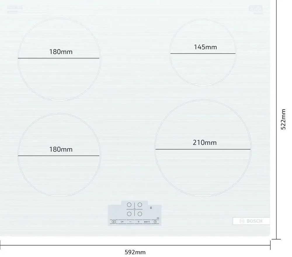 Детальное фото товара: Bosch PUE612BB1E индукционная поверхность