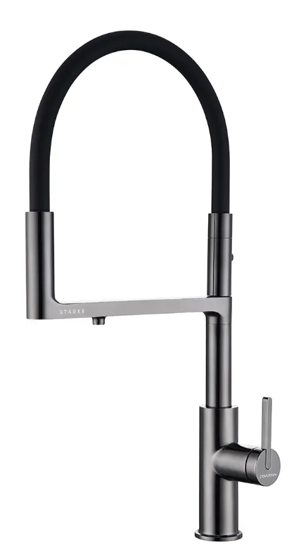 Фото товара: Paulmark TORNADO, смеситель, глянцевый черный