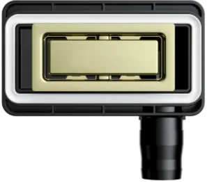 Детальное фото товара: Omoikiri Перелив прямоугольный универсальный OV-2-LG, светлое золото