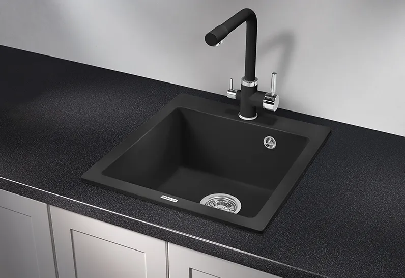 Детальное фото товара: GRANULA 4651 мойка, гранит, турмалин