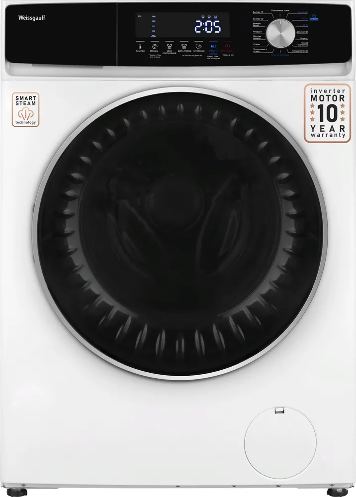 Фото товара: Weissgauff Premium WM 61410 DC Inverter Steam