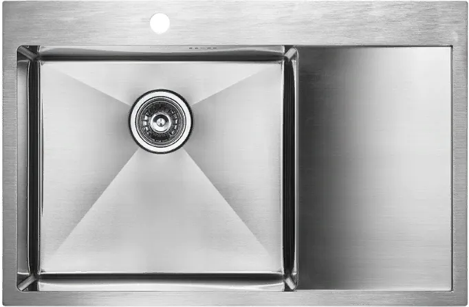 Фото товара: Paulmark KRONER 78F, мойка, нержавеющая сталь брашированная