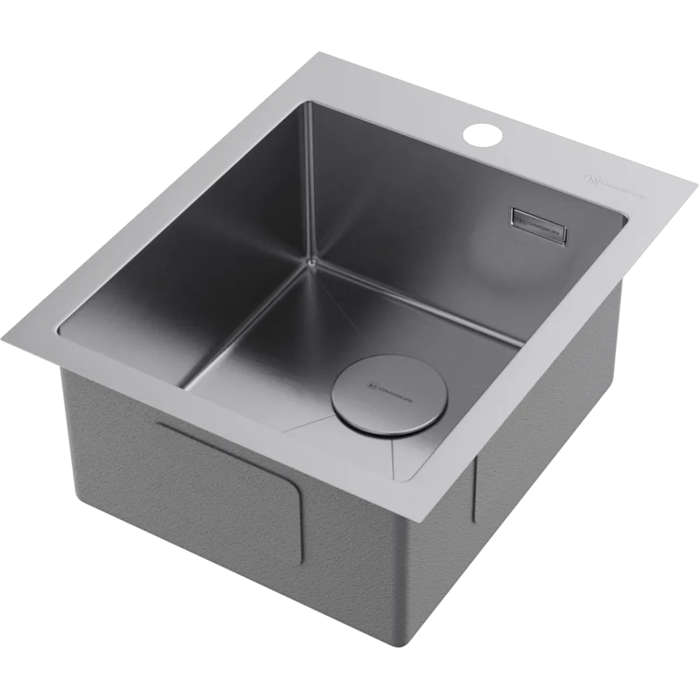 Детальное фото товара: Omoikiri Akisame 41-IN, мойка, нержавеющая сталь