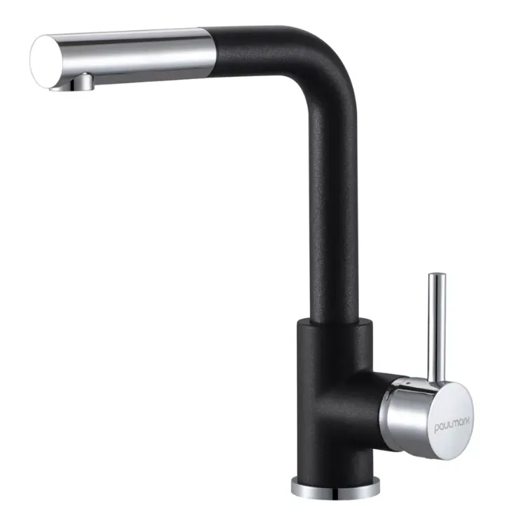 Фото товара: Paulmark KASSEL, смеситель, гранит, черный