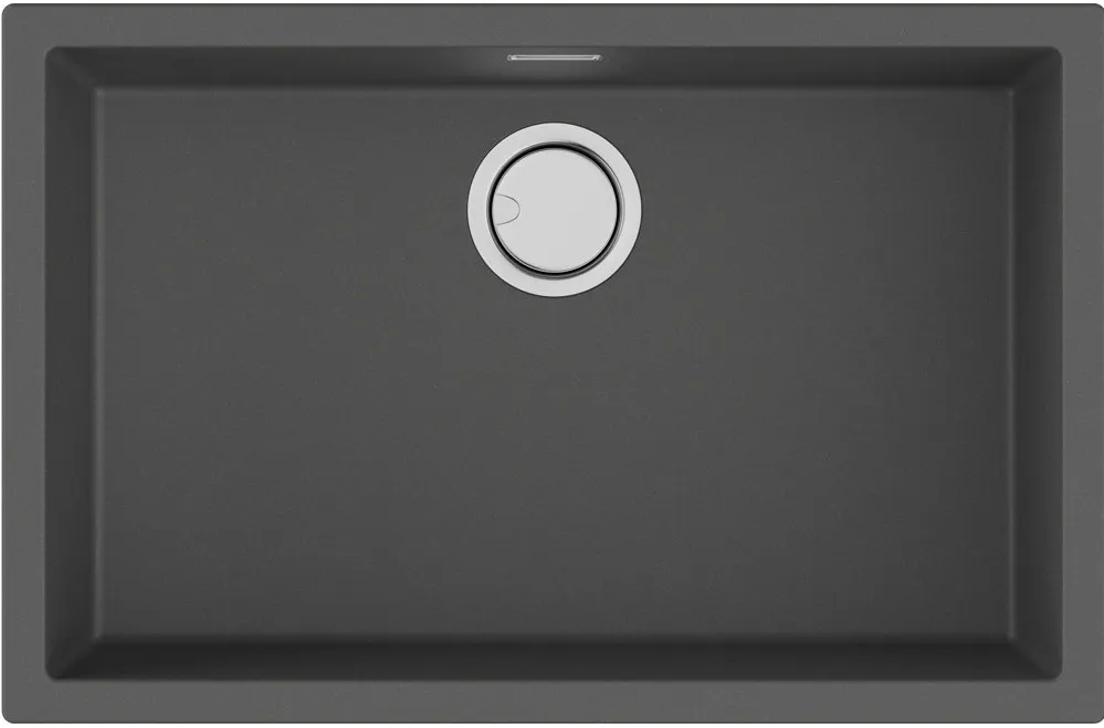 Фото товара: Omoikiri Yamakawa 75T-U/I-PL, мойка, гранит, платина
