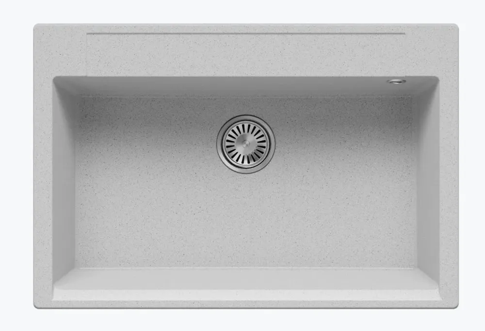Фото товара: Polygran ARGO-760, мойка, мрамор, светло-серый 314