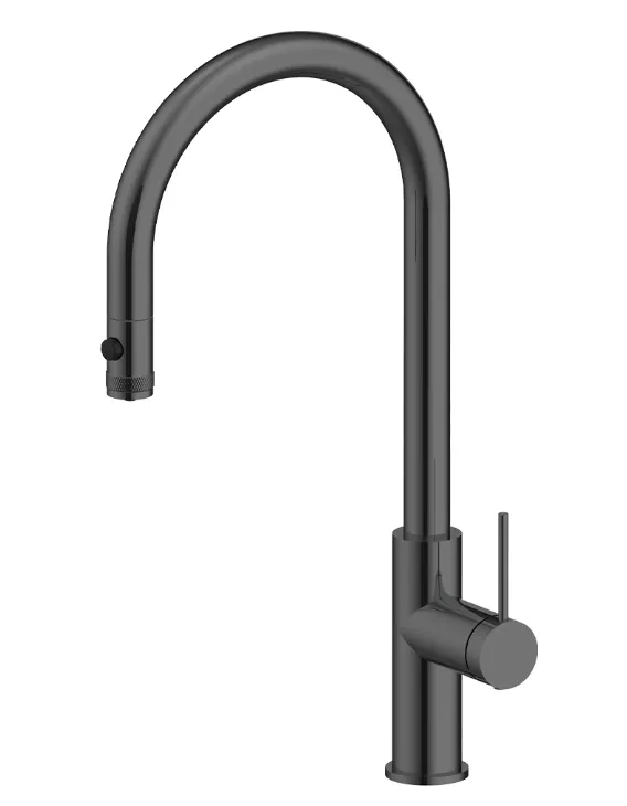 Фото товара: Paulmark Galant, смеситель, вороненая сталь