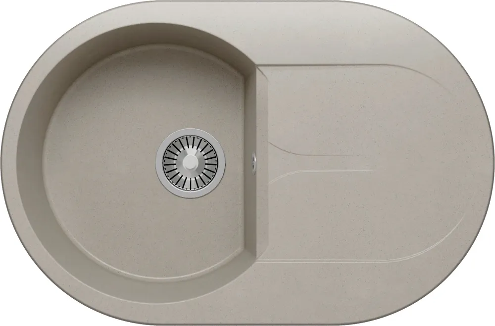 Фото товара: Polygran ATOL-760, мойка, мрамор, серый 14