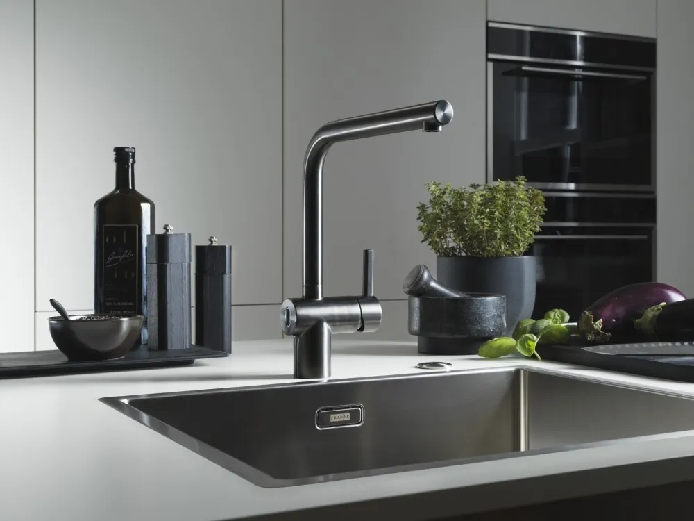 Детальное фото товара: Franke Atlas Neo Sensor, смеситель, черный матовый