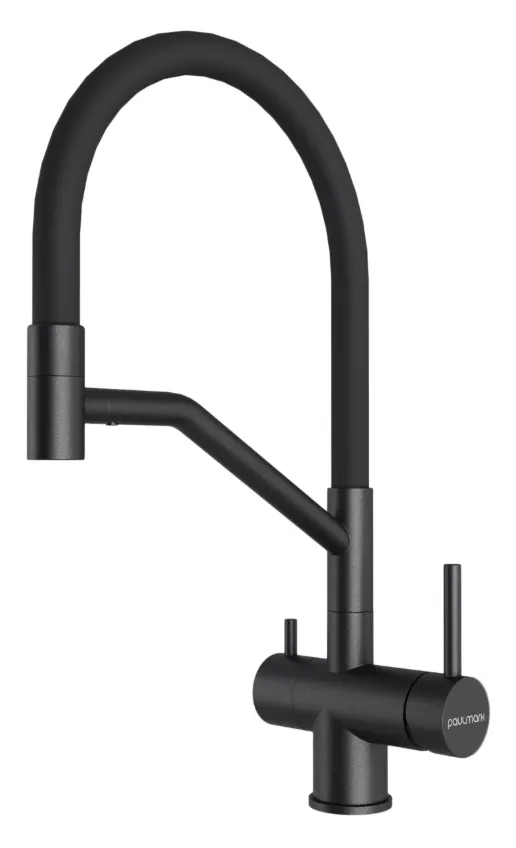 Фото товара: Paulmark RUBERT, смеситель, черный