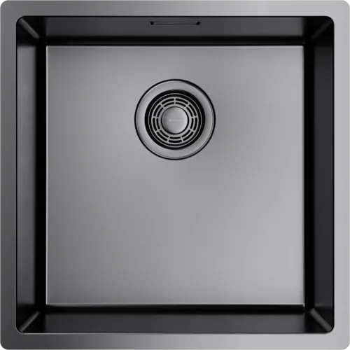 Фото товара: Omoikiri Tadzava 44-U/I-Ultra-GM, мойка, вороненая сталь