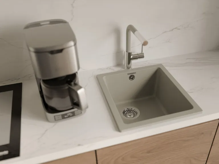 Детальное фото товара: Rivelato LEDRO 9022203 topazio/cromo, смеситель, гранит, топаз/хром