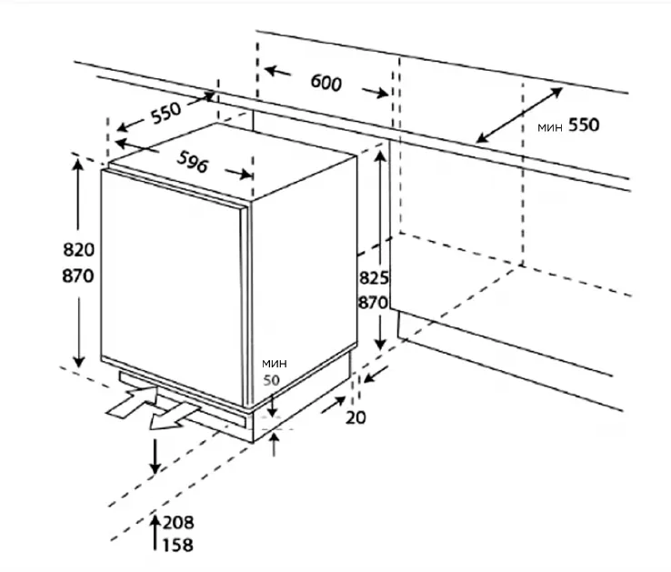 Схема встраивания