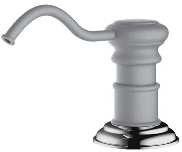 Фото товара: Omoikiri OM-01-GR, дозатор для моющего средства, leningrad grey