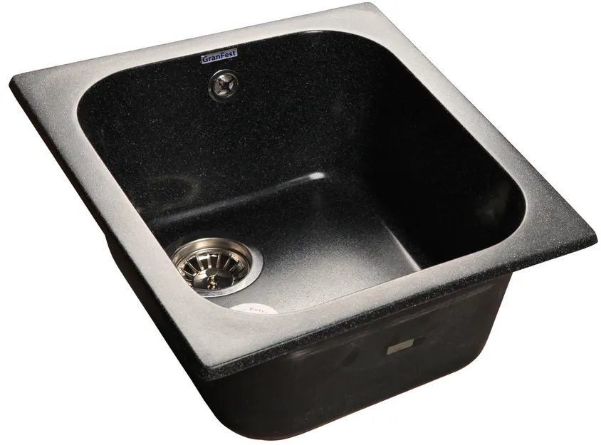 Фото товара: GranFest STANDART GF-S-430, мойка, мрамор, черный