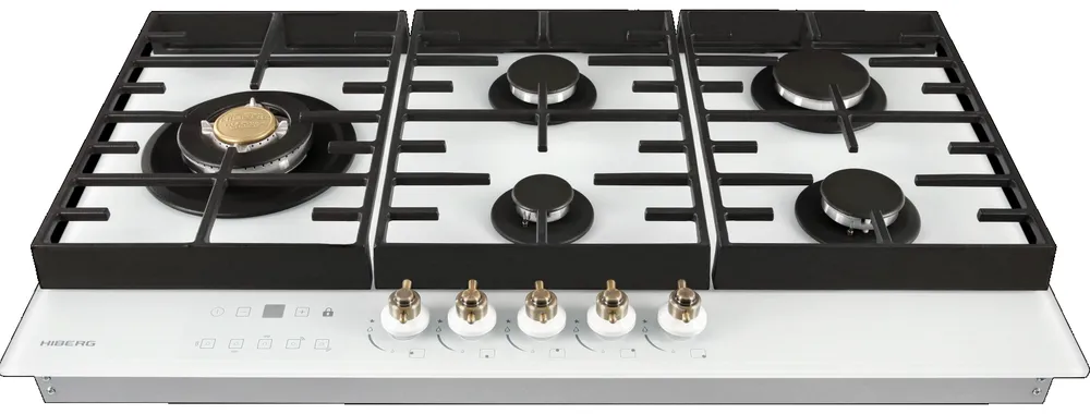 Детальное фото товара: HIBERG VM 9155 W газовая поверхность