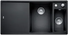Детальное фото товара: Blanco Axia III 6S, мойка,чаша справа, гранит, антрацит, разделочный столик ясень