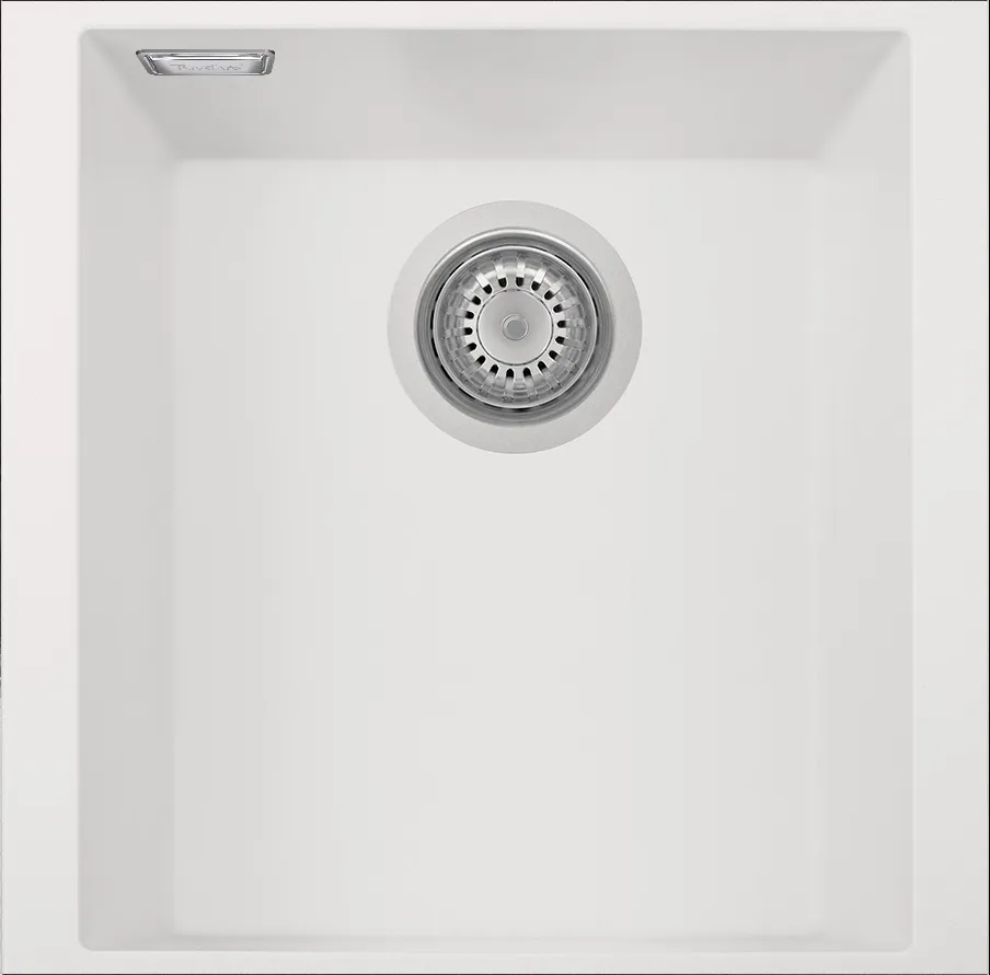 Детальное фото товара: Rivelato STRIA SR-4134 bianco latte, мойка, керамика, белый