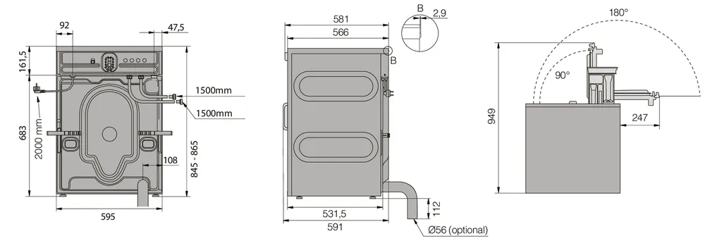 Детальное фото товара: ASKO WMC6743VB.T