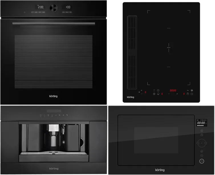 Фото товара: KORTING HIBH 40980 NB + OKB 1680 GN MW + KMI 825 TGN + KCM 9200 BG