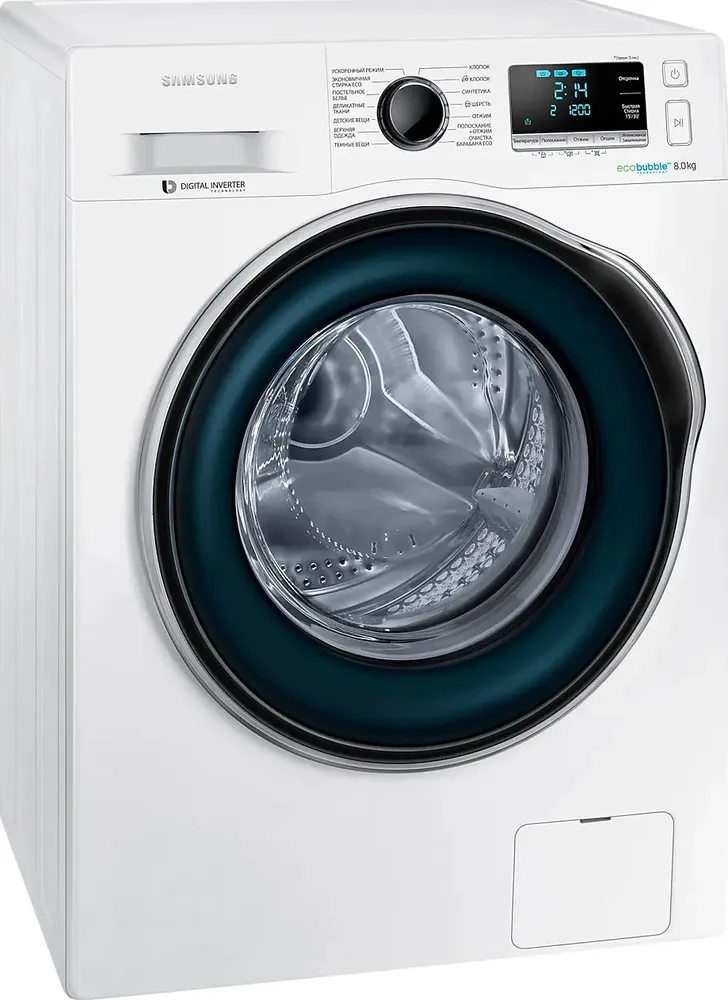 Детальное фото товара: Samsung WW80J6210CWOLD