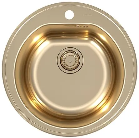 Фото товара: ALVEUS FORM MONARCH 30 BRONZE-90 FI, мойка, нержав. сталь, броонза (в компл. с выпуском без сифона)