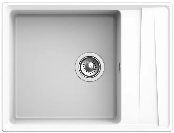 Фото товара: GranFest LEVEL GF-LV-660L, мойка, мрамор, иней