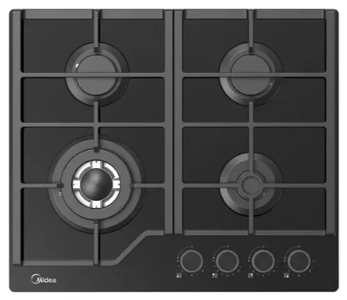 Фото товара: Midea MG697TGB газовая поверхность
